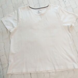 Croft & Barrow The Classic Tee  White Women's Top